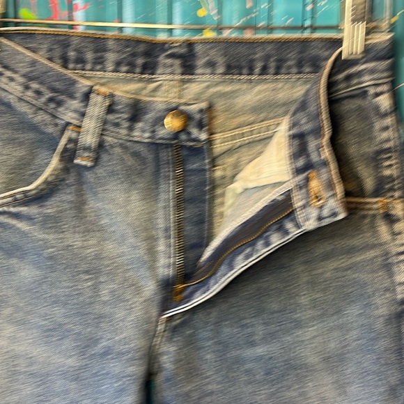 😎Distressed Rustler jeans 29/30 (vintage) M317 - Picture 7 of 12